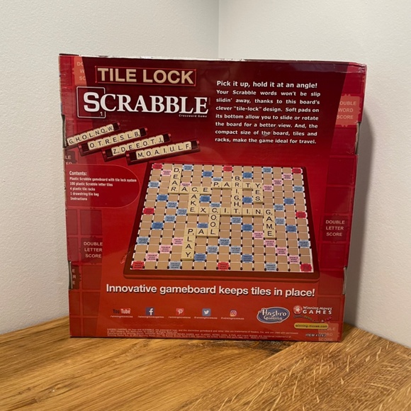 Hasbro Tile Lock Scrabble Game – BRAND NEW - Picture 7 of 7